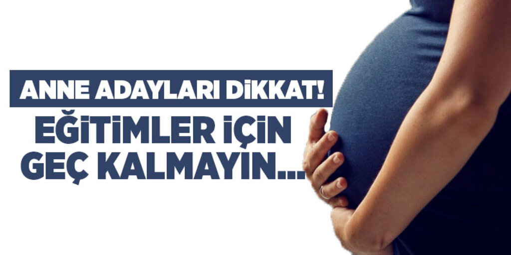  Büyük Anadolu Doğum Okulu eğitimlerine geç kalmayın