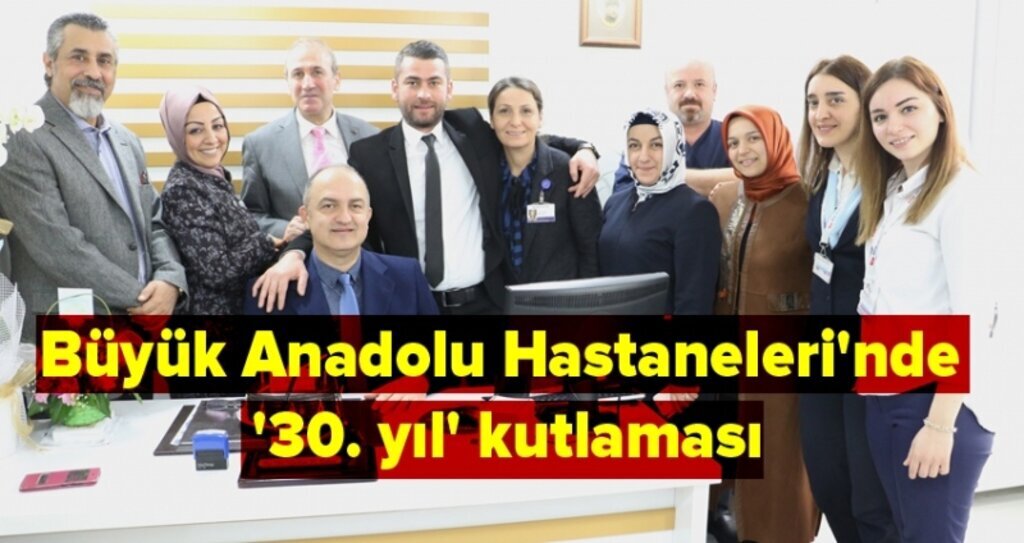 Büyük Anadolu Hastaneleri'nde Tıp Bayramı'nda anlamlı sürpriz