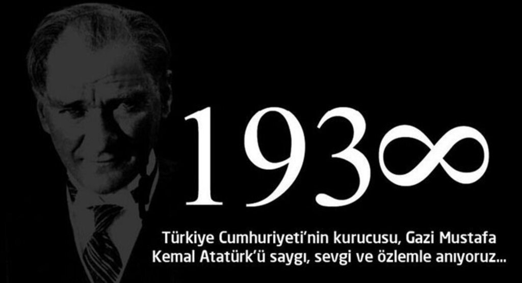 Büyük Önder Atatürk'ü anıyoruz