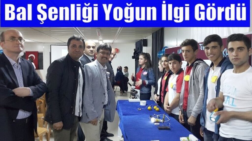 Büyüklü Anadolu Lisesinden Bal şenliği