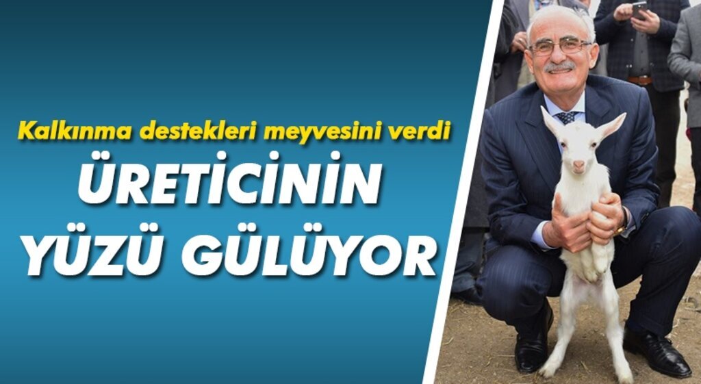 Büyükşehir Belediyesi'nin kırsal kalkınma destekleri yüz güldürüyor