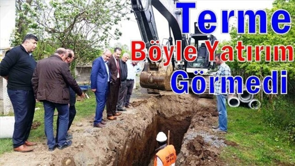 Büyükşehir Yatırımları Terme'yi Mutlu Ediyor
