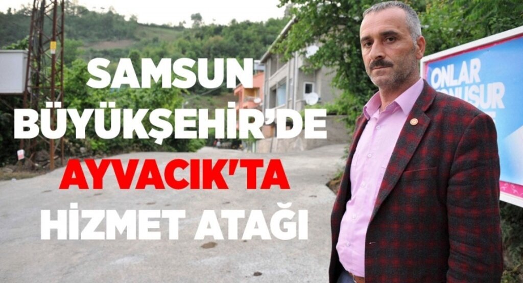 Büyükşehir’de Ayvacık'ta hizmet atağı