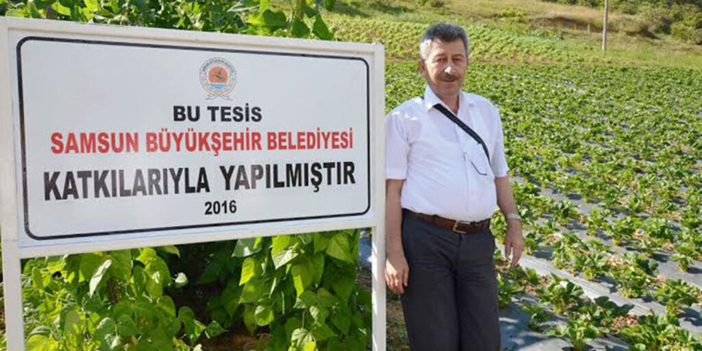 Büyükşehirden çiftçilere ücretsiz üretim tesisi 