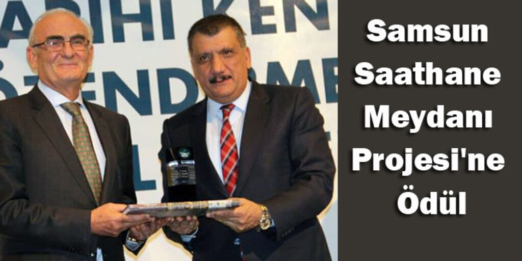 Büyükşehir'e bir ödülde Sahathane Meydanı Projesi'nden