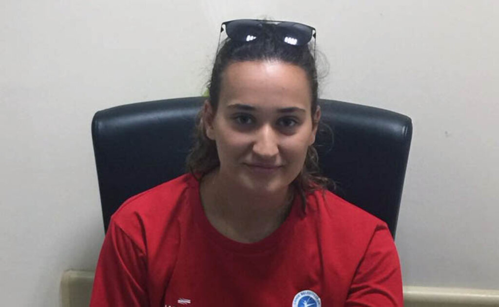 Canik Belediye Sporlu Hülya Çoklar Sağlık Kontrolünden geçti