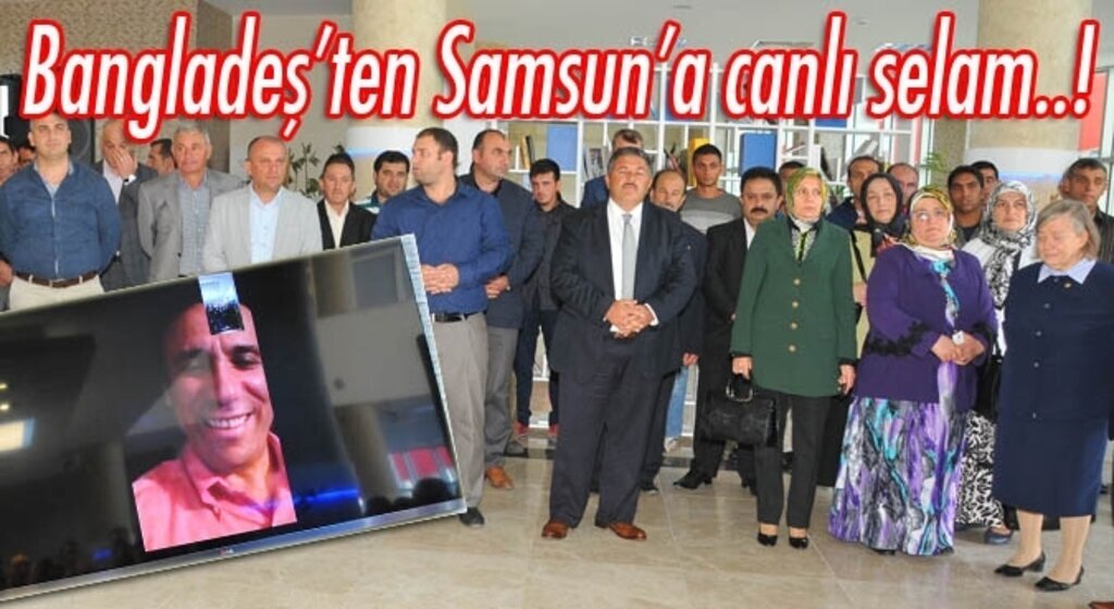 Canik Belediyesi'nde bayramlaşma töreni