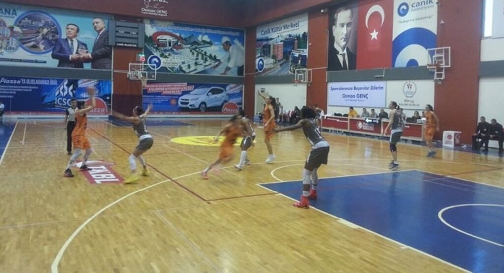 Canik Belediyespor: 59 - Abdullah Gül Üniversitesi: 96