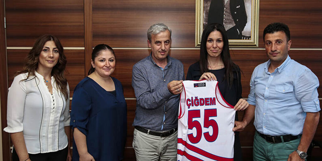 Canik Belediyespor’dan Karaaslan’a ziyaret