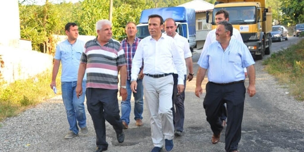 Canik İlçesi'nde hummalı çalışma