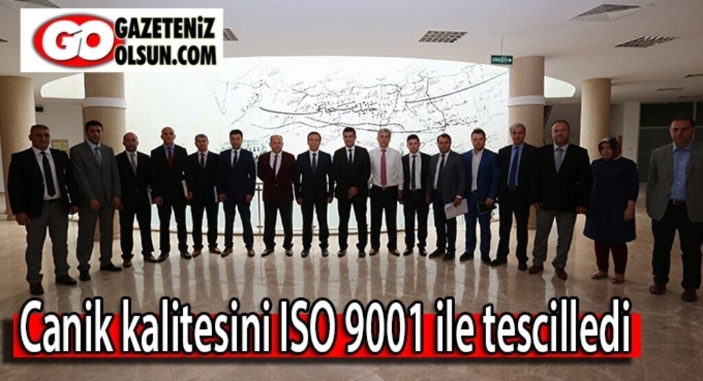 Canik kalitesini ISO 9001 ile tescilledi