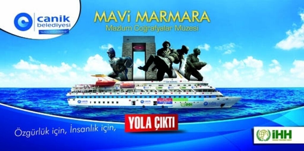 Canik, Mavi Marmara'yı insanlık için yola çıkarıyor
