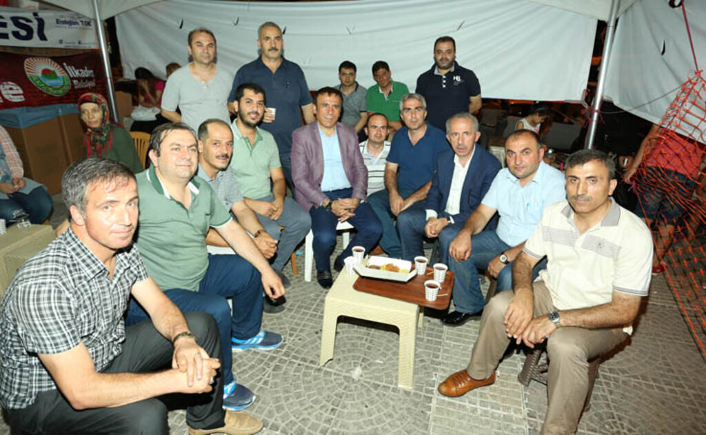 Canik şehit ailelerine el uzattı