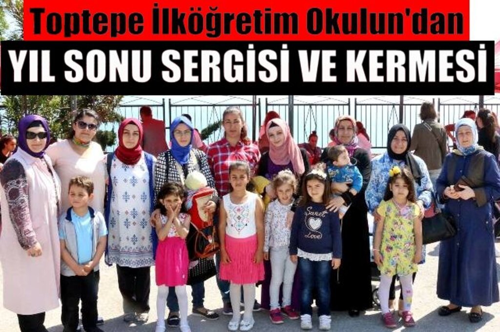 Canik Toptepe İlköğretim Okulu'ndan Muhteşem Sergi ve Kermes