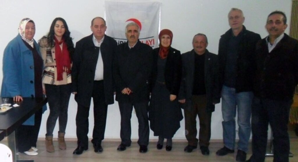 Canik Türk Kızılay Şubesi'nde görev dağılımı yapıldı