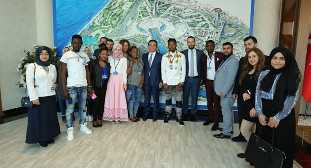 Canik’e uluslararası misafir