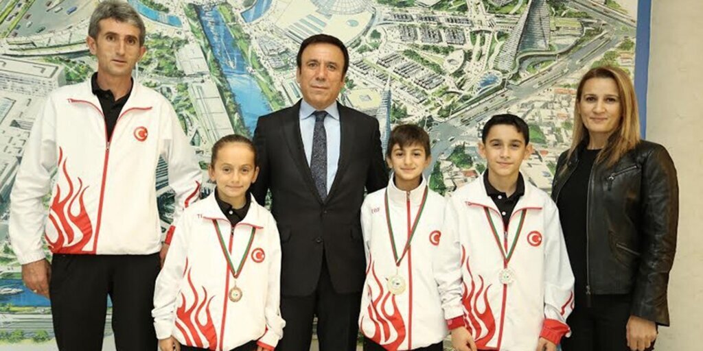 Canik'in sporcuları gururlandırdı