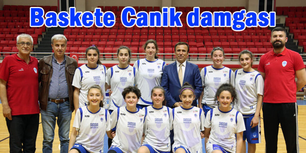 Canikli minik basketbolcular şampiyon oldu