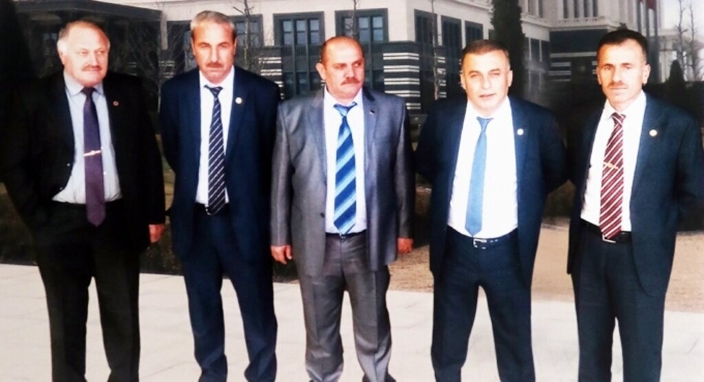 Canikli muhtarlar Cumhurbaşkanlığı Köşkü’nde