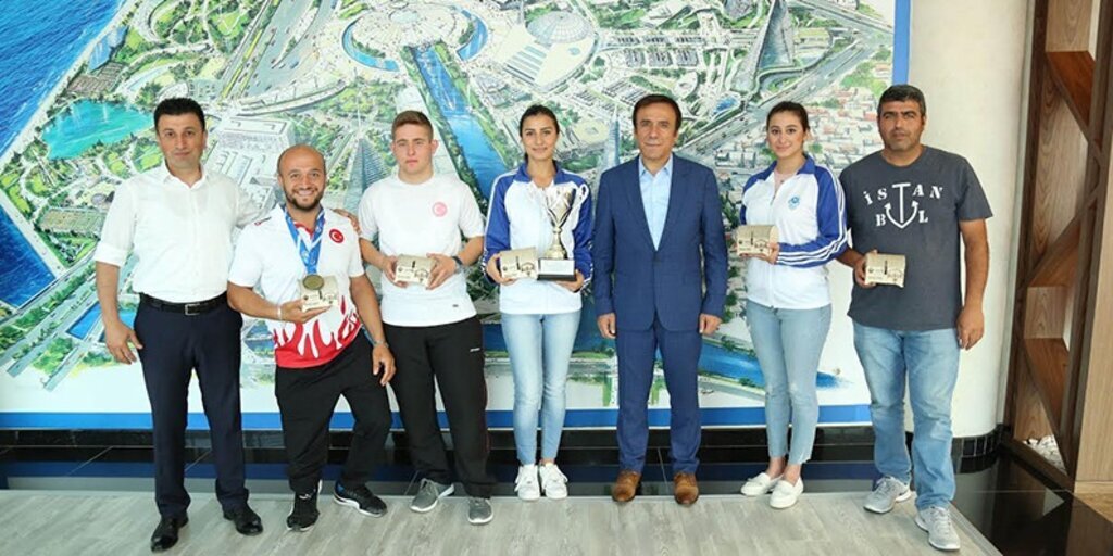 Canikli sporcular gururlandırıyor