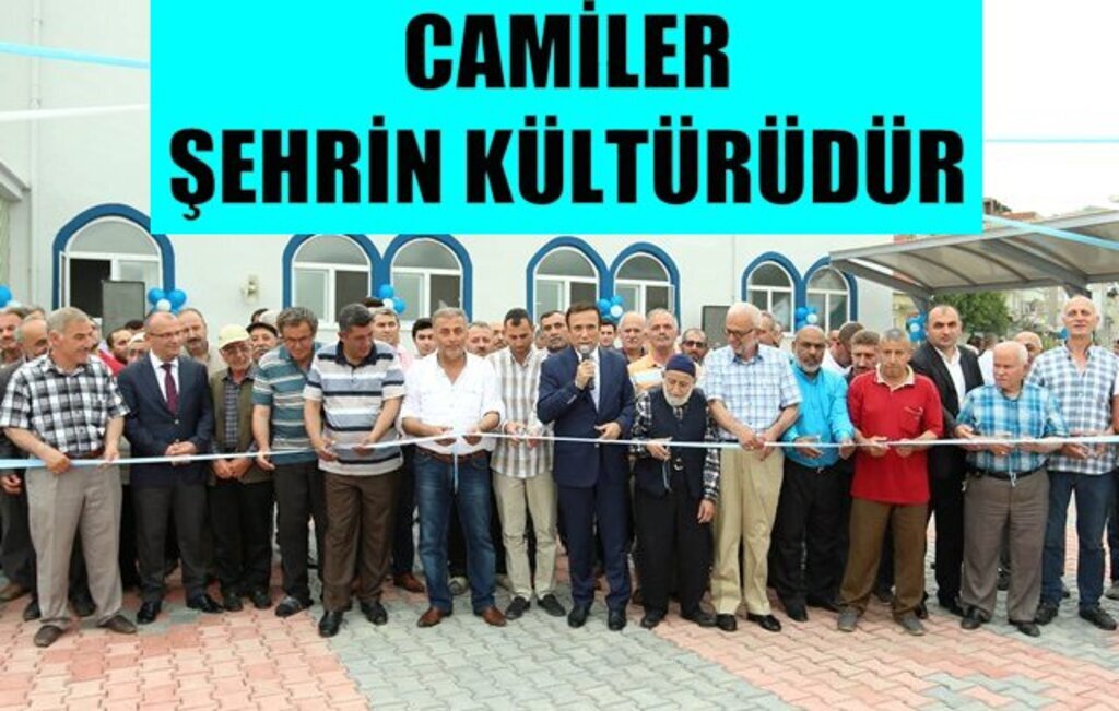 Canik'te 50 Camii'nin çevresi yenilendi