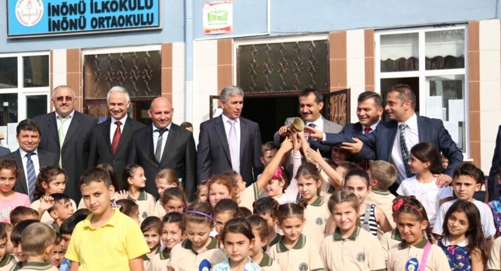 Canik'te ders zili coşkulu çaldı