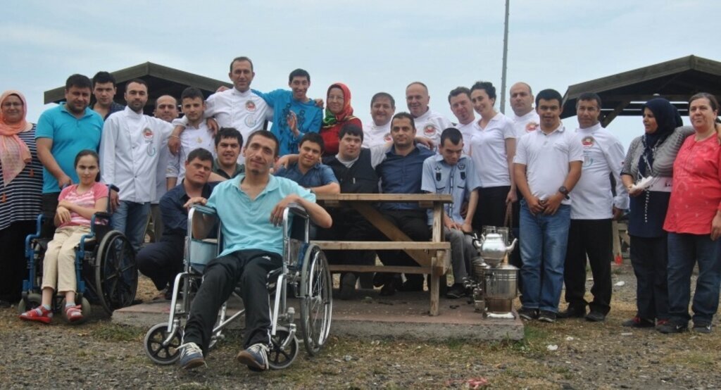 Canik’te engellilere özel etkinlik