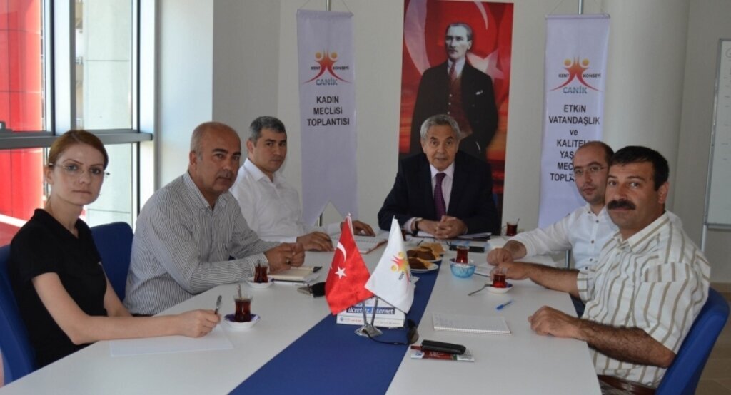 Canik'te konforlu yaşam toplantısı