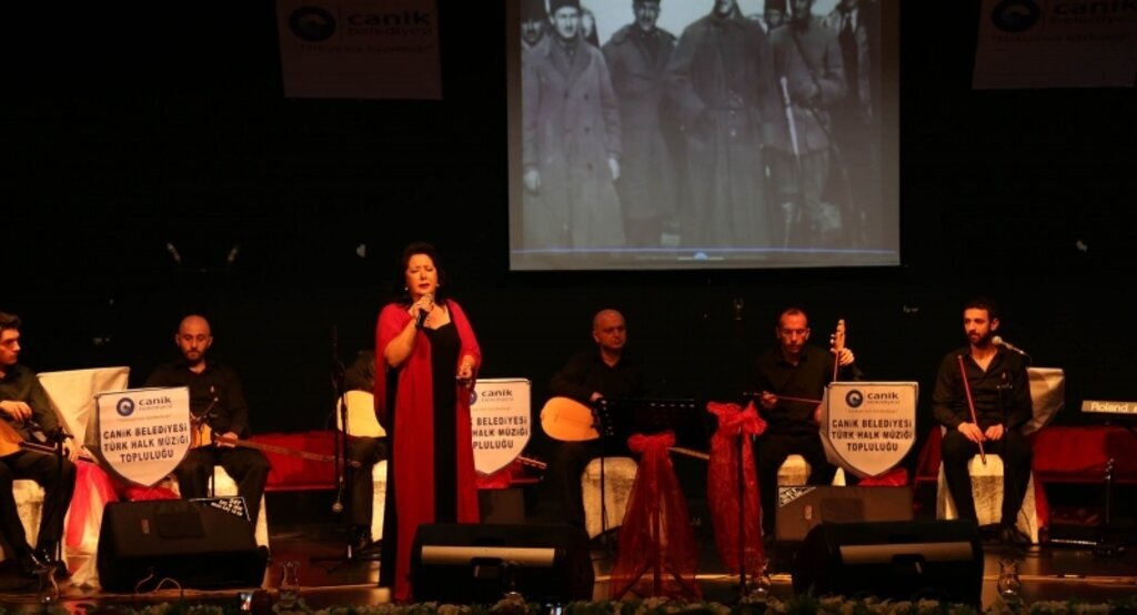 Canik'te özel konser