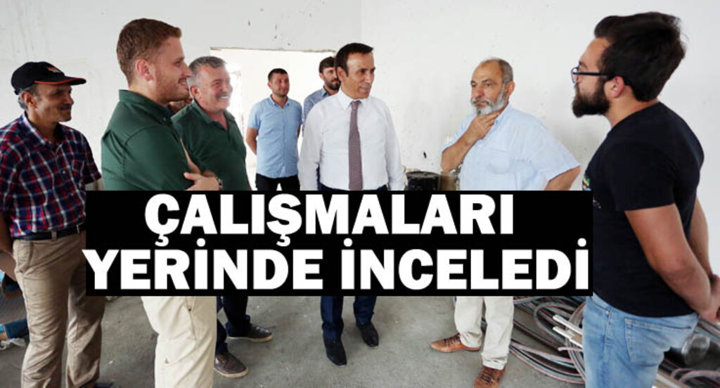 Canik'te projeler tek tek hayat buluyor