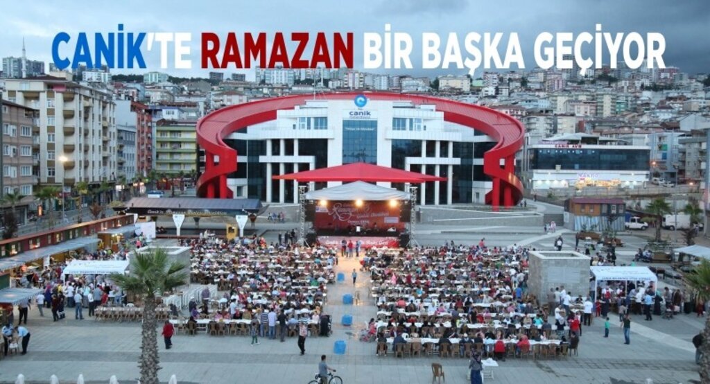 Canik'te Ramazan bir başka geçiyor