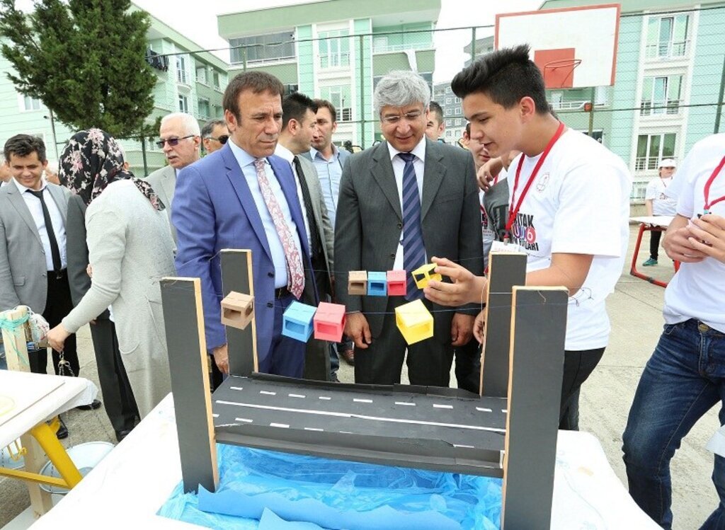 Canik'te TÜBİTAK Bilim Yarışması