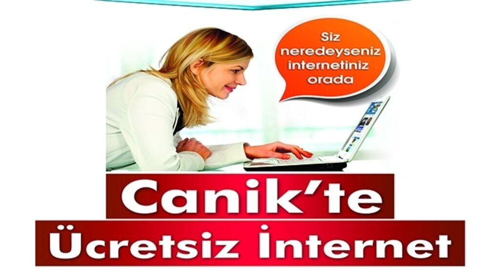 Canik'te Ücretsiz İnternet'e devam