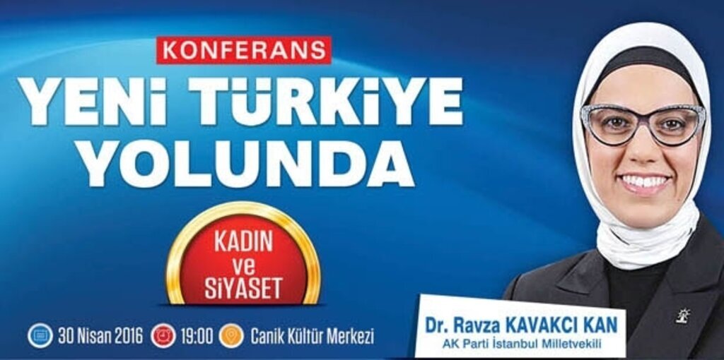 Canik'te Yeni Türkiye Yolunda konferansları sürüyor