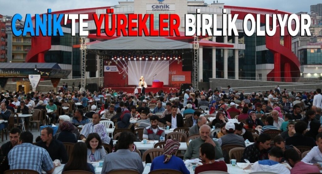 Canik'te yürekler birlik oluyor