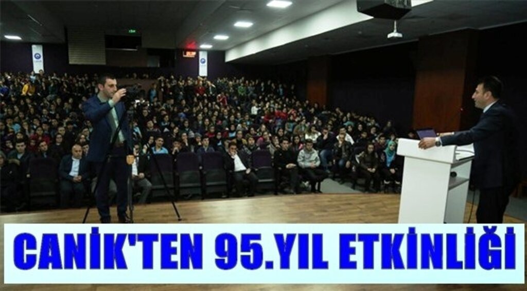Canik'ten 95. yıl etkinliği