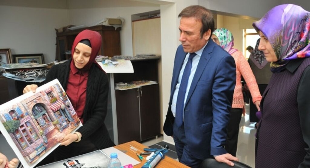 Canik'ten kadınlara perspektif kursu