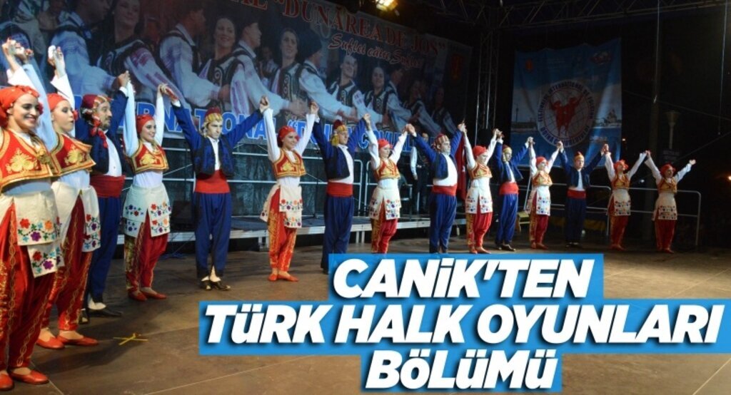 Canik'ten Türk Halk Oyunları Bölümü