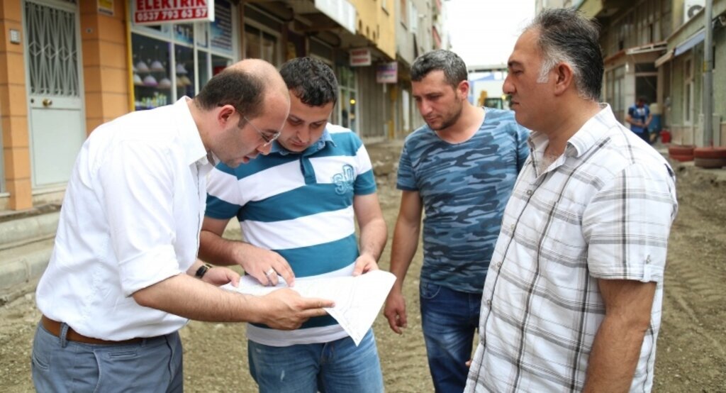 Canik'ten üst yapı çalışması