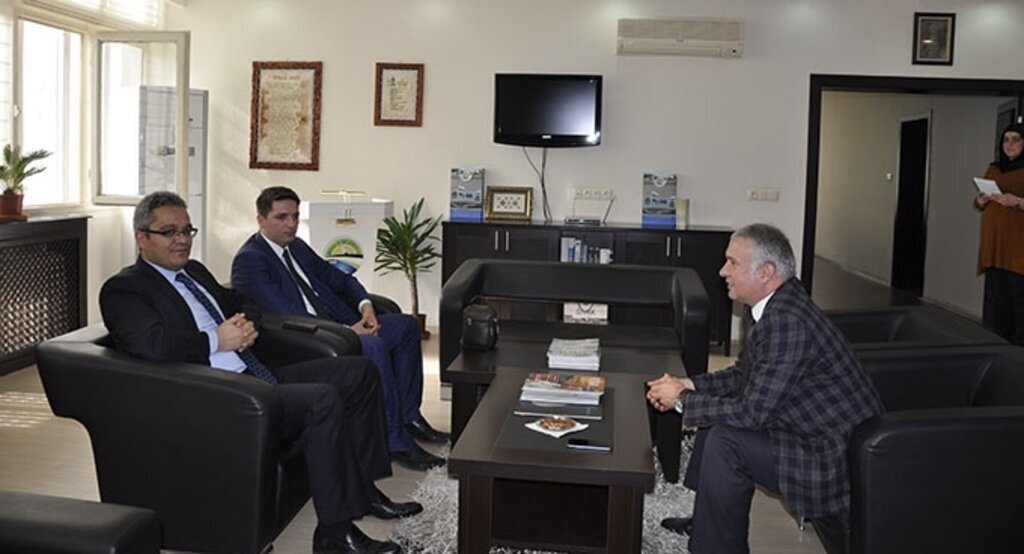 Çarşamba Cumhuriyet Başsavcısı Özgür Bozkurt'tan Mustafa Belur'a ziyaret