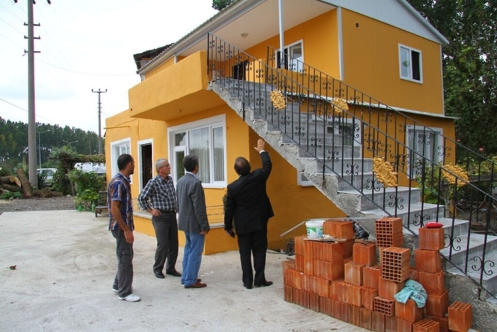 Çarşamba Kaymakamlığından ihtiyaçlılar için ev