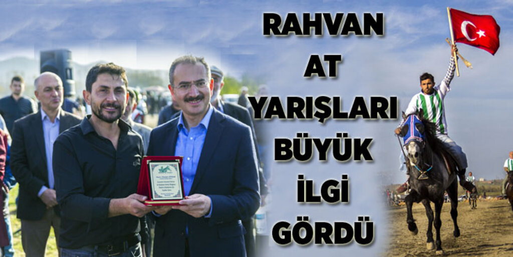 Çarşamba'da Geleneksel Rahvan At Yarışları yapıldı