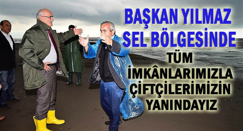 Çarşamba'da selin yaraları sarılmaya çalışılıyor