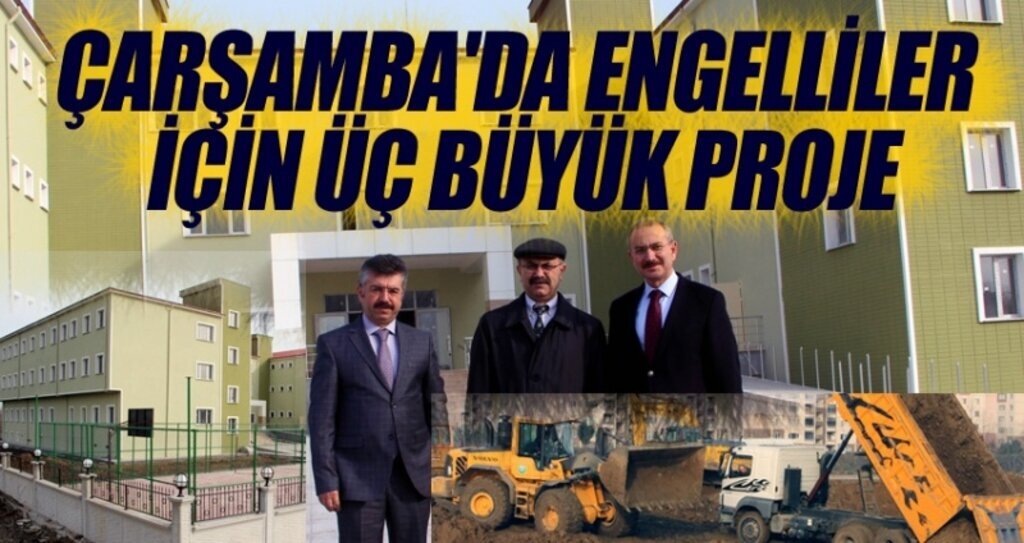 Çarşamba'da yaşlı ve engelliler için 30 milyonluk yatırım
