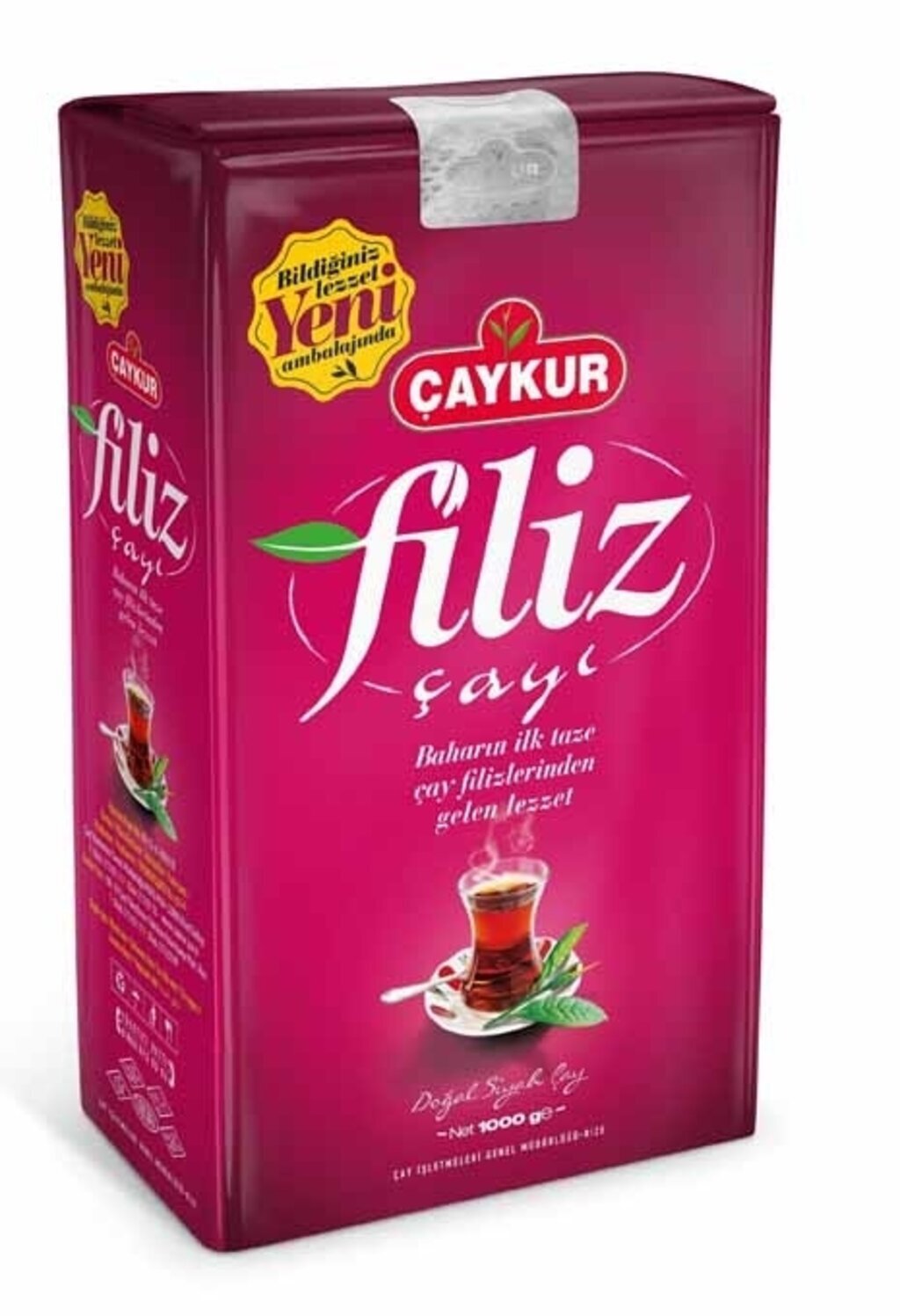 ÇAYKUR filiz çayının paketi yenilendi
