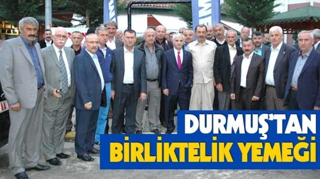 Cemalettin Durmuş’tan Birliktelik Yemeği