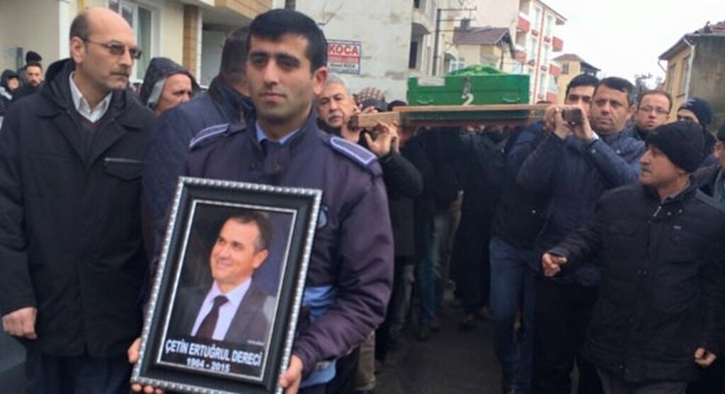 Çetin Dereci'yi son yolculuğuna sevenleri uğurladı