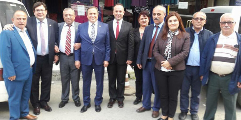 CHP'lilerden Bafra, Alaçam ve 19 Mayıs ilçelerine ziyaret