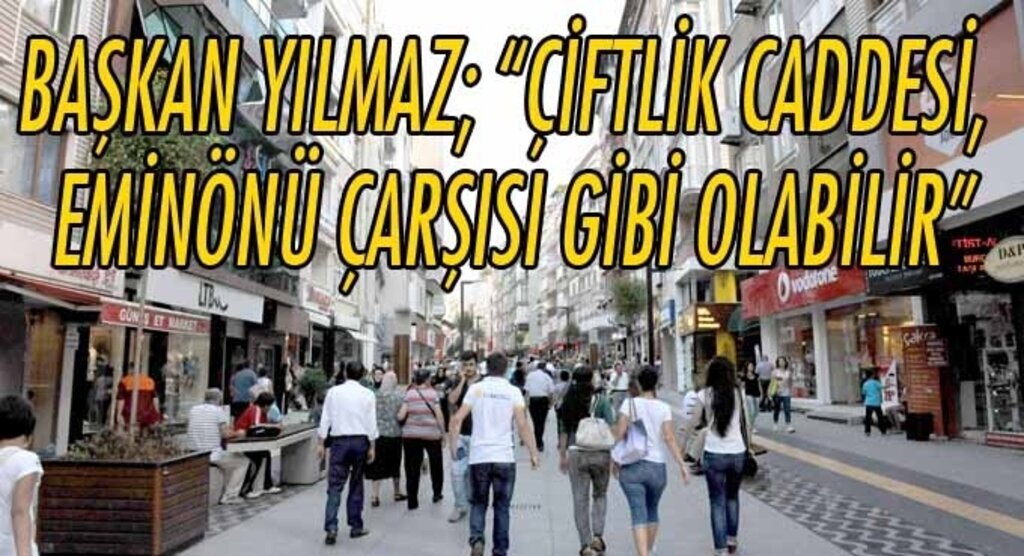 Çiftlik Cadde AVM Projesi büyük oranda tamamlanarak hizmete girdi