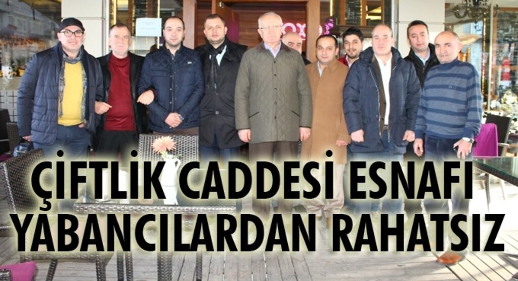 Çiftlik Caddesi'nin sorunları masaya yatırıldı